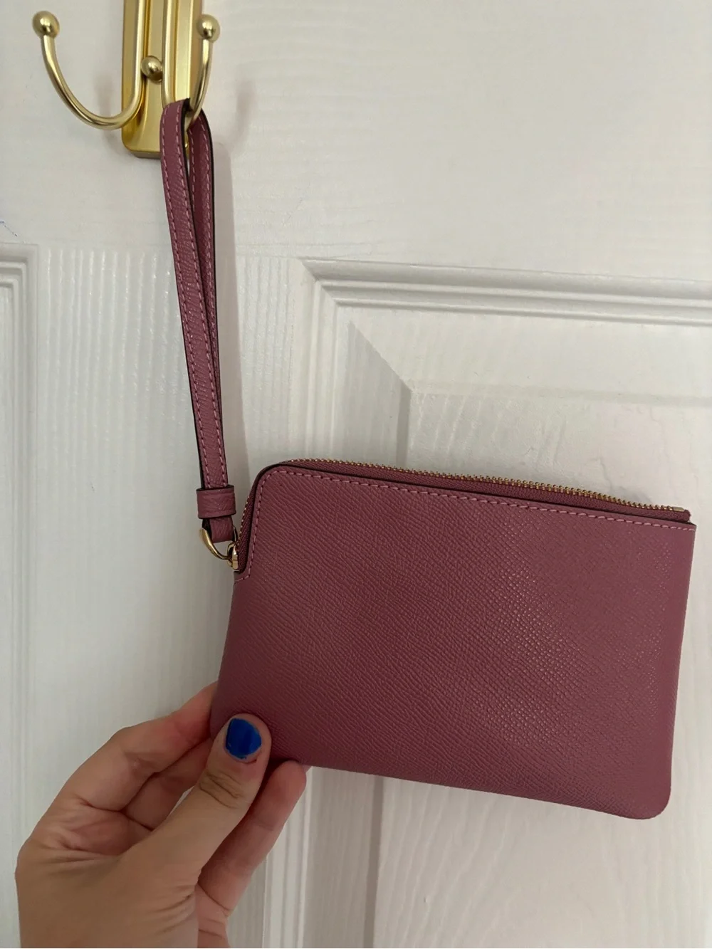 Coach pebbled leather